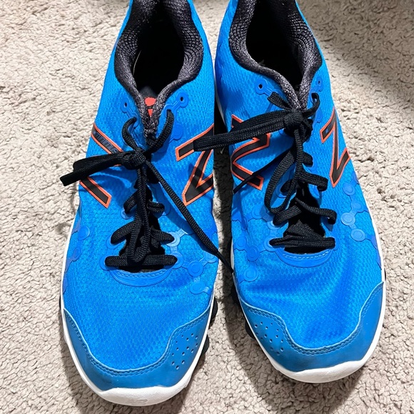 New Balance Minimus Size 12 Blue & Orange - Picture 1 of 4